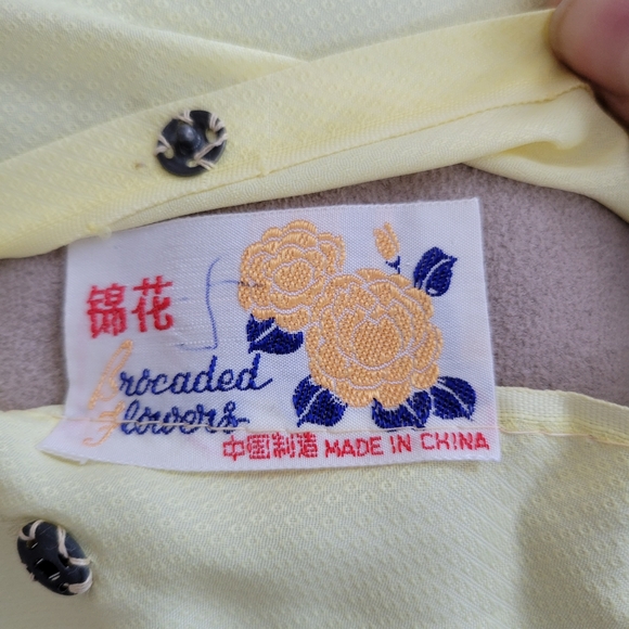 Vintage Silk Brocade accent pillow covers - Picture 8 of 9